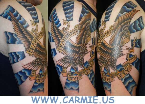 Tat w/color. tattoo