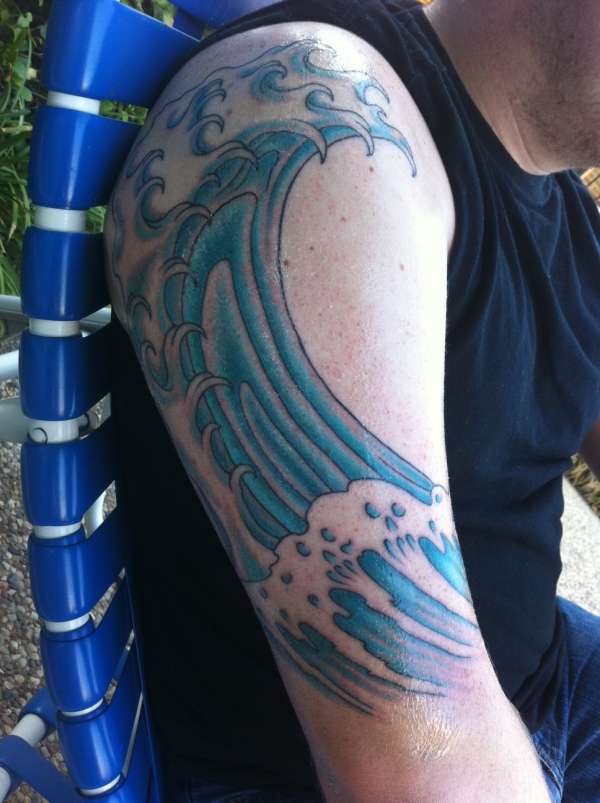 Tidal Wave tattoo