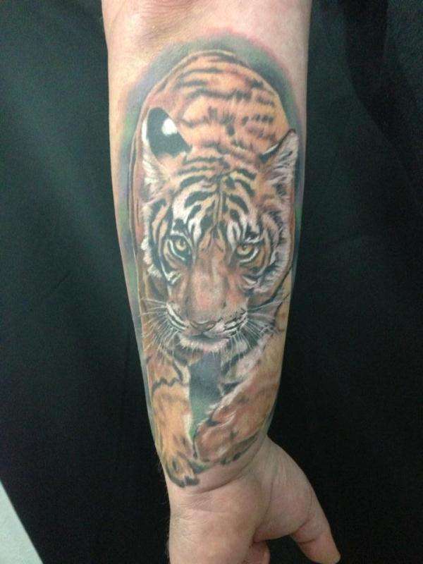 Tiger 2 tattoo