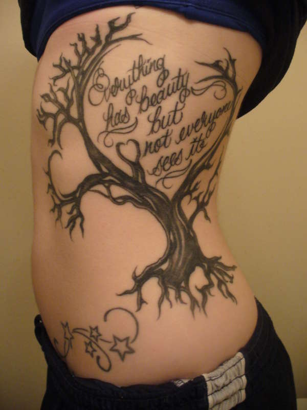 Tree Tattoo Side tattoo