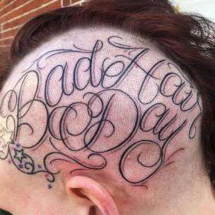 bad hair day tattoo