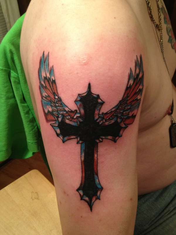 cross tattoo