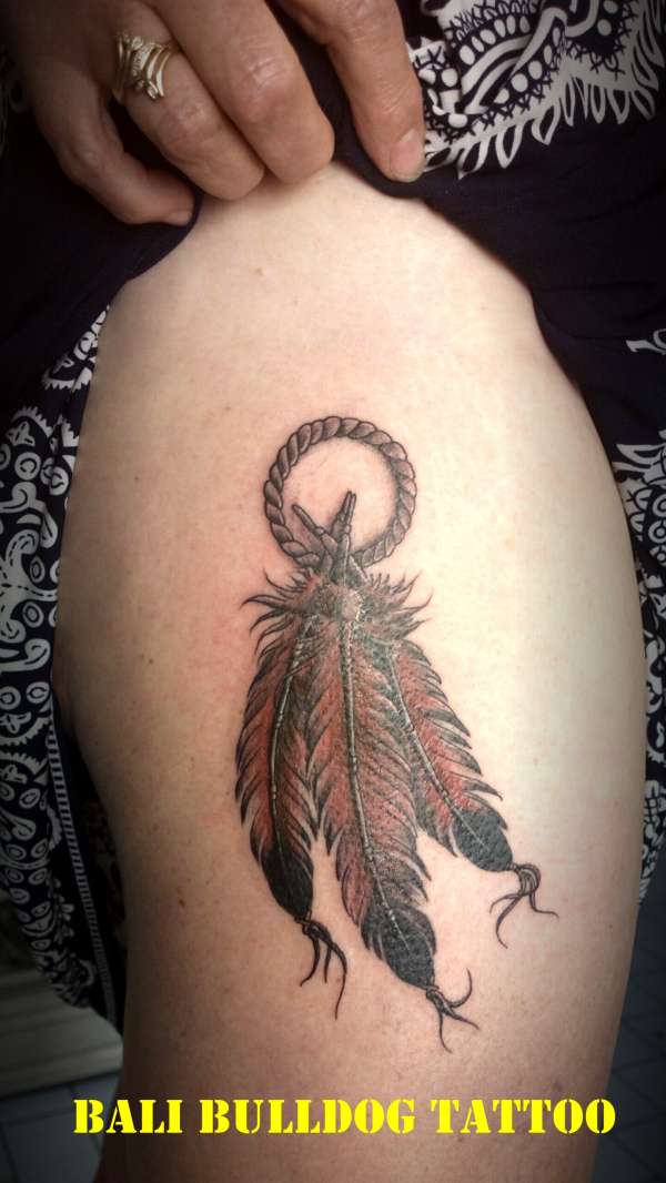 feathers tattoo