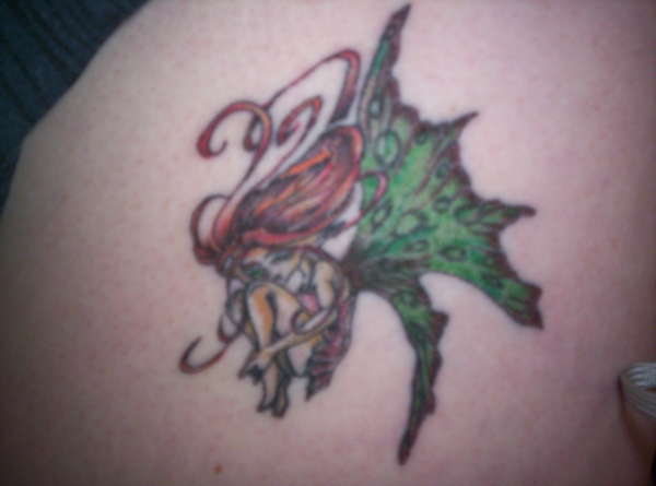 Wifes Fairy tattoo
