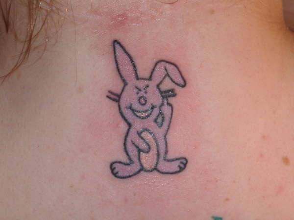 fuck you bunny tattoo