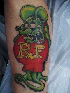 rat fink by kelly gormley tattoo