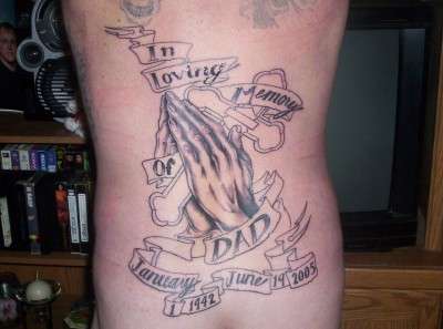 Memorial tattoo tattoo