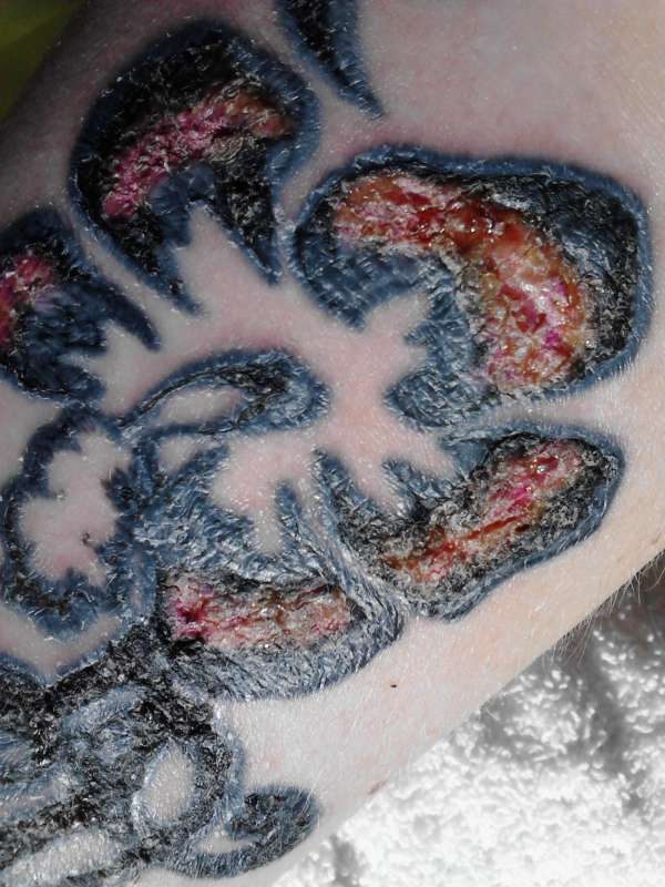 my flower ruined tattoo