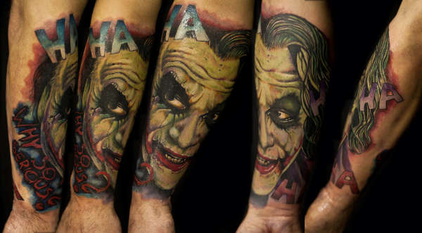 why so serious?? tattoo