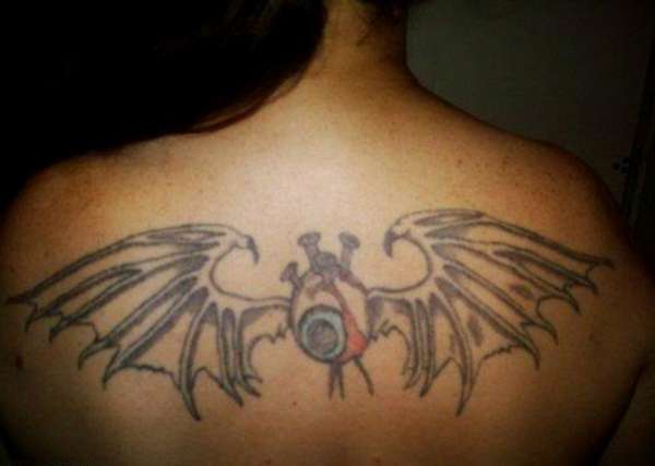 wings tattoo