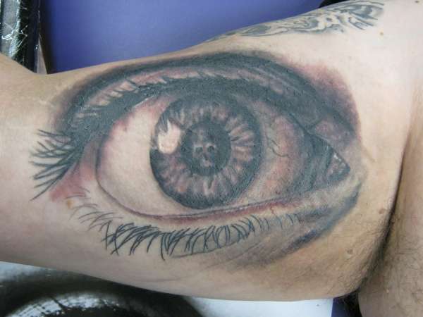 Eyeball Tattoo by Doug Anderson tattoo