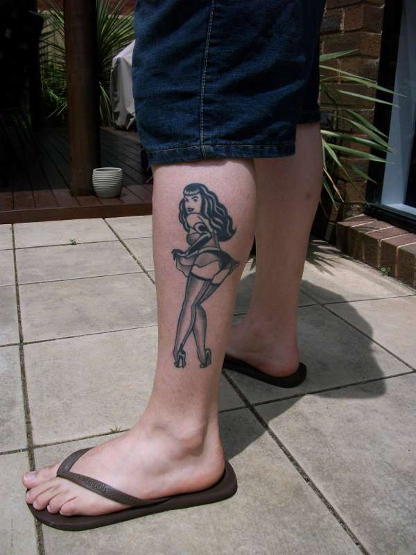 Pin up Girl tattoo