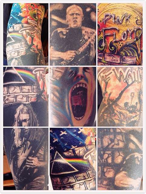 Pink Floyd Sleeve tattoo