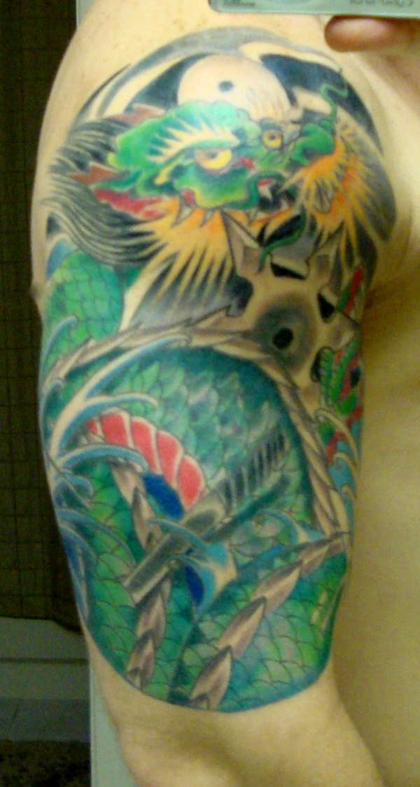 Traditional Chinese Dragon tattoo