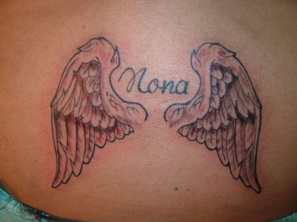 nonas wings tattoo