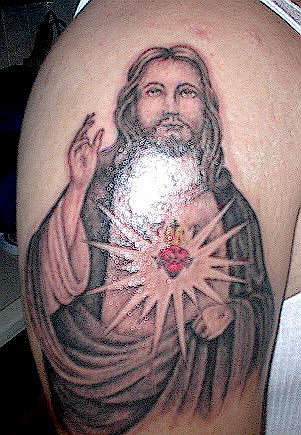 Jesus Piece tattoo