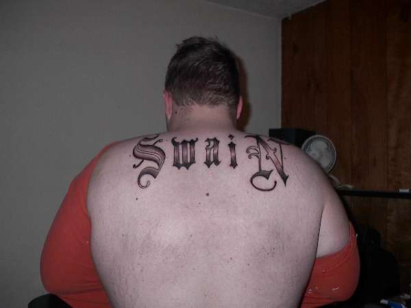 Swain tattoo