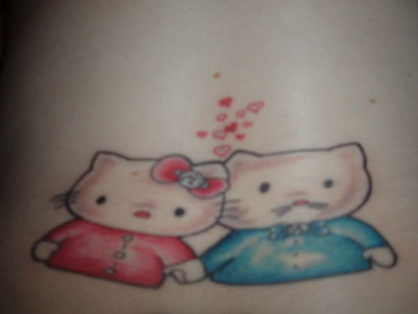 Hello Kitty tattoo