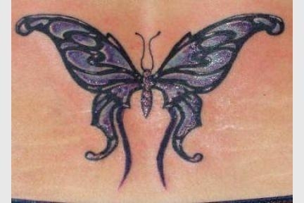 My pretty butterfly tattoo
