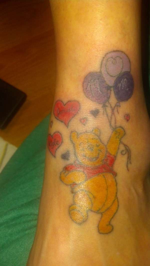 pooh tattoo