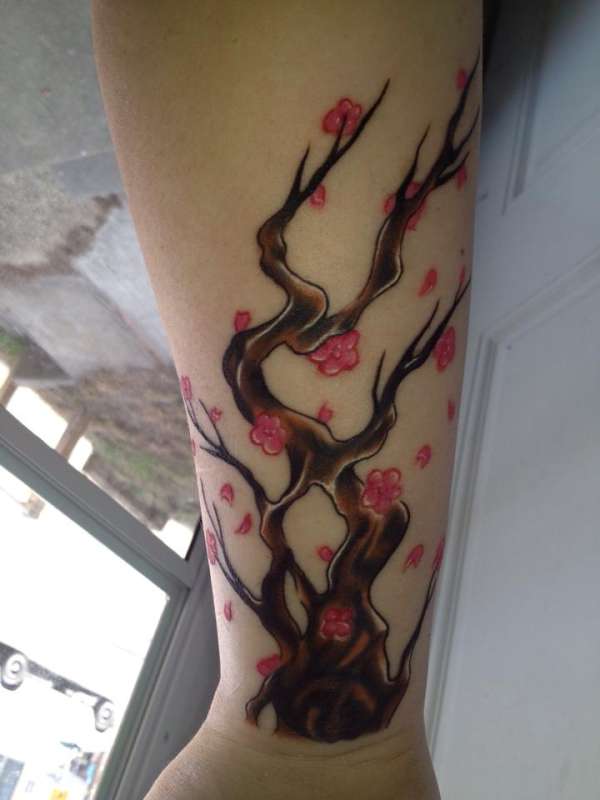 Cherry blossom tree/cover up tattoo