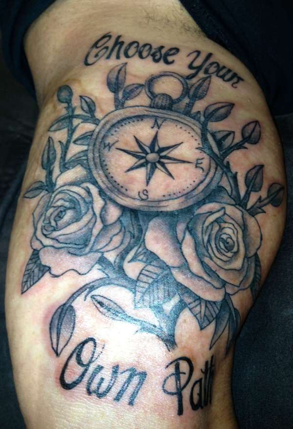 Choose your own path tattoo