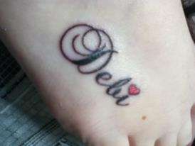 Debi tattoo