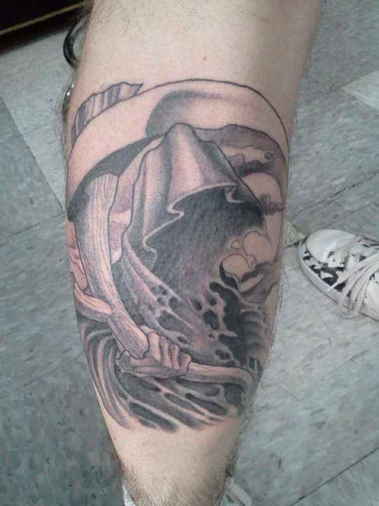 Grim Reaper tattoo