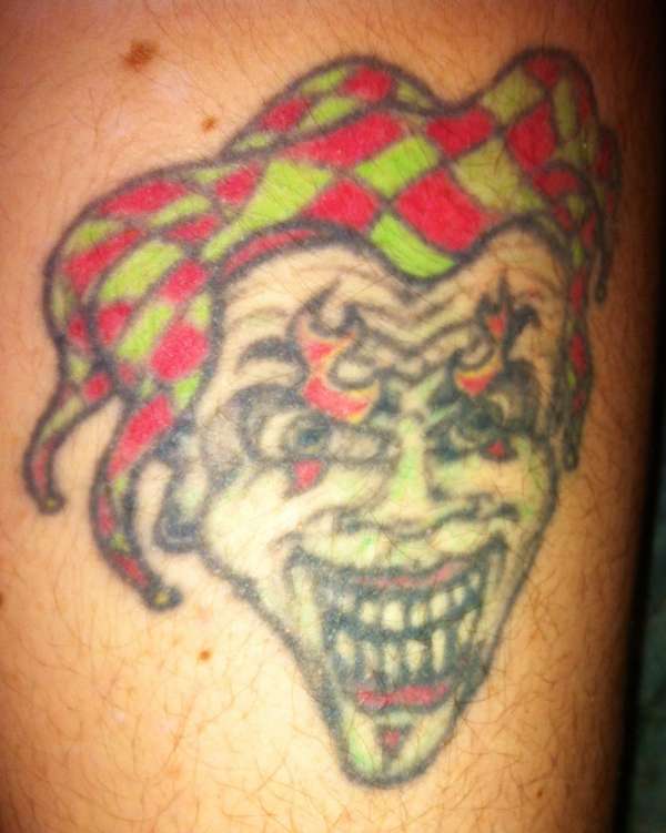 Joker tattoo