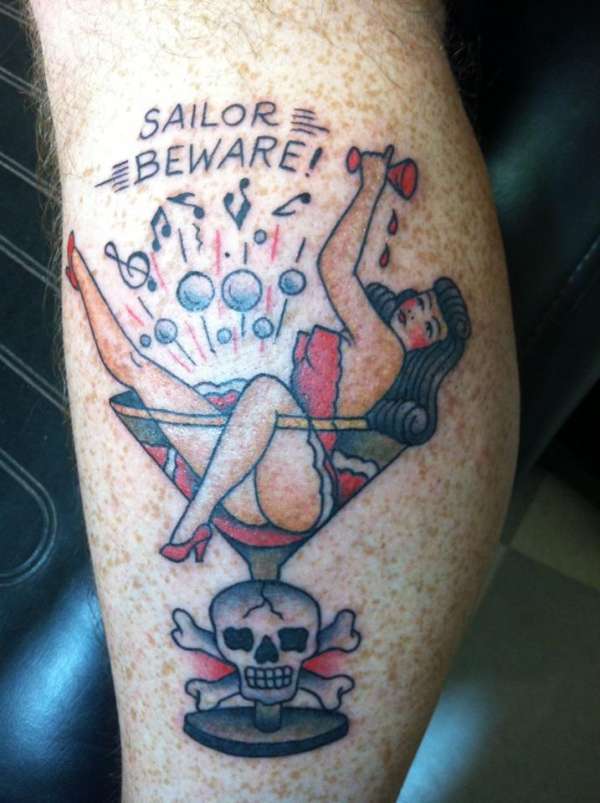 Man's ruin tattoo