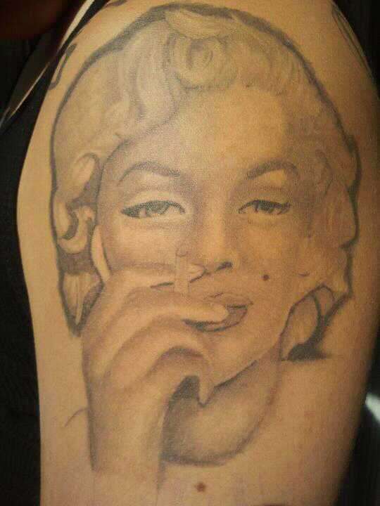 Marilyn Monroe tattoo
