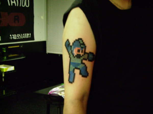 Megaman tattoo