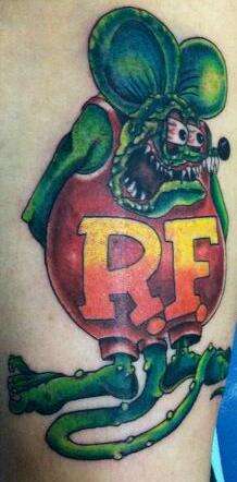 Ratfink tattoo