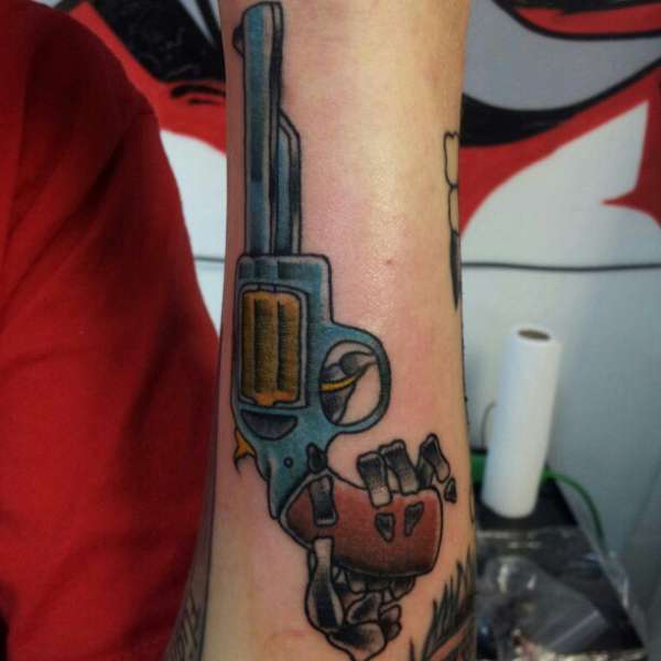 Revolver tattoo