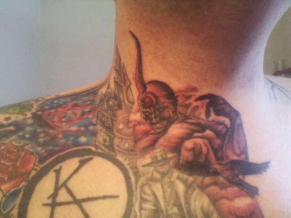 The Crimson King tattoo
