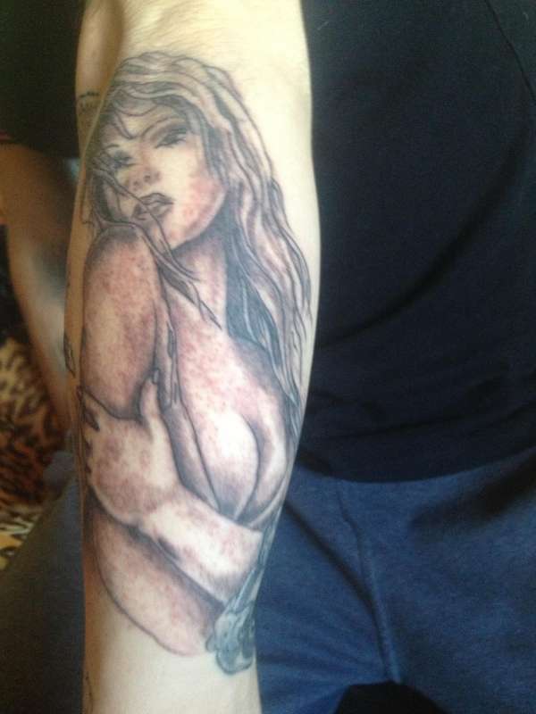 Woman tattoo