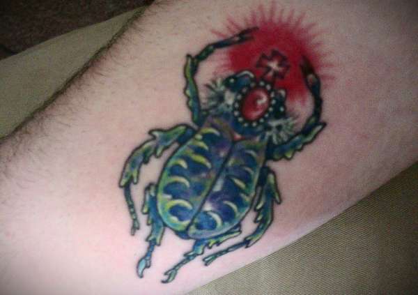 cancer research beetle tattoo tattoo