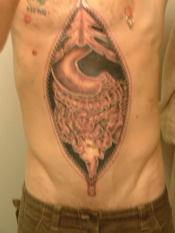 guts...yes my guts tattoo