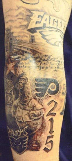 Philly1 tattoo