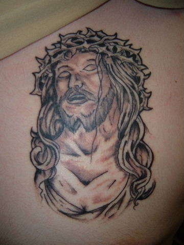 Jesus tattoo