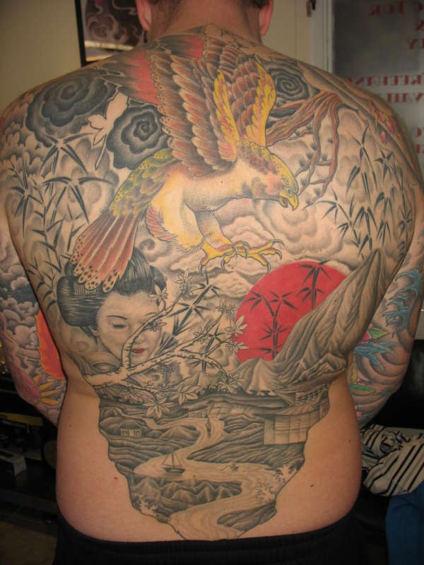 japanese back tattoo