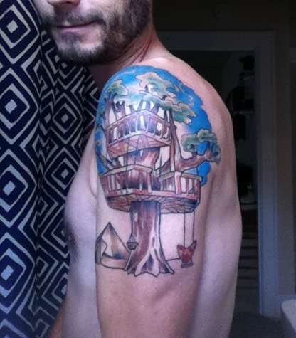 treehouse tattoo