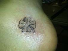Clover tattoo