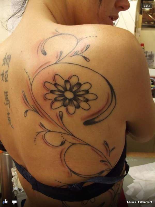 Flower tattoo