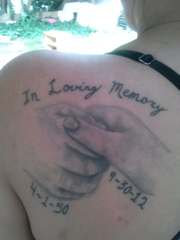 In Loving Memory Dad tattoo