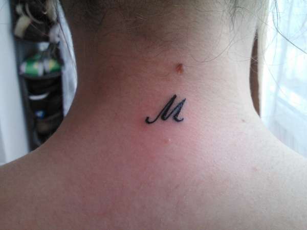 Letter tattoo tattoo