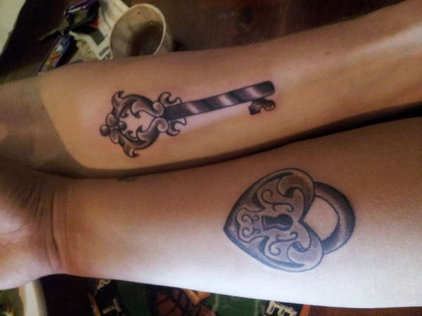 Lock and Key tattoo