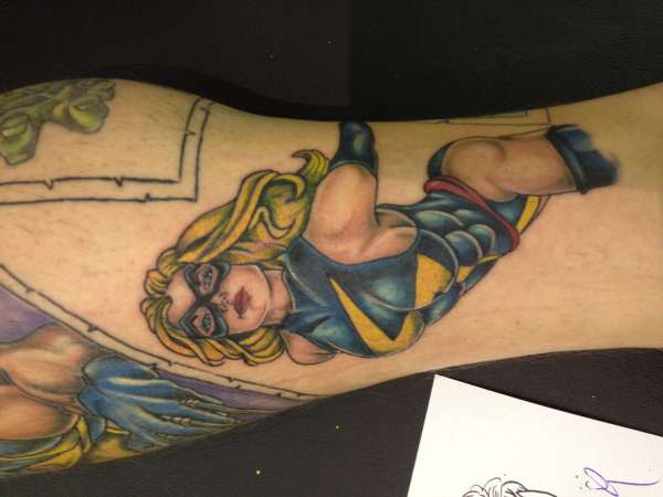 Miss marvel tattoo