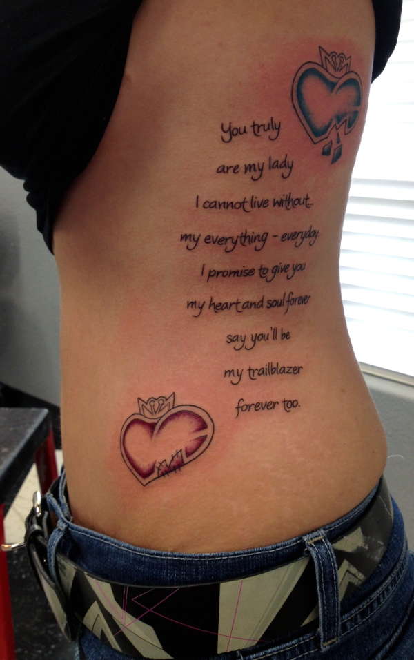 Poem Tattoo tattoo