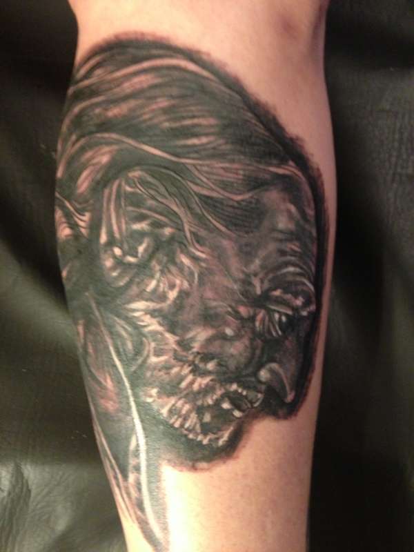 Willie Nelson tattoo